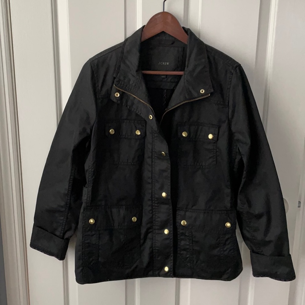 J.Crew Field Jacket black large